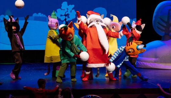 Шоу «Три кота: Новогодние каникулы», Пушкино