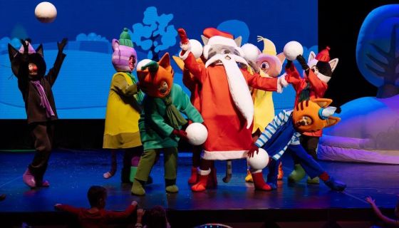 Шоу «Три кота: Новогодние каникулы», Лобня