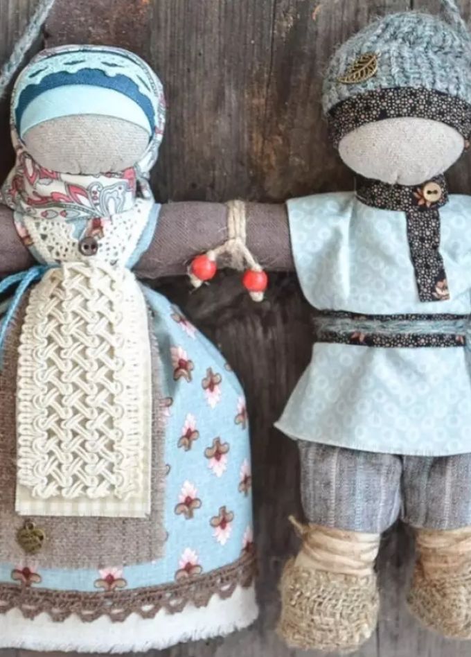 Русская тряпичная кукла