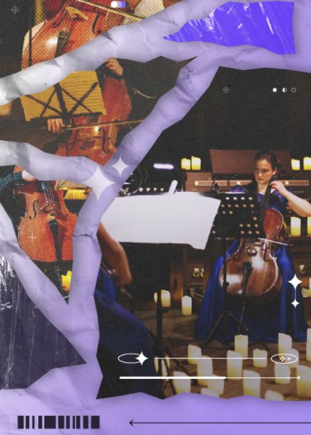 Рок-хиты на виолончелях при свечах