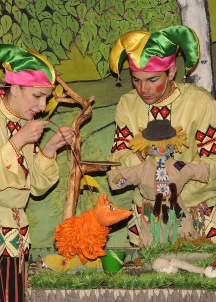 Аистёнок и Пугало