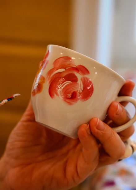 Мастер-класс по росписи фарфора «Архангельское»