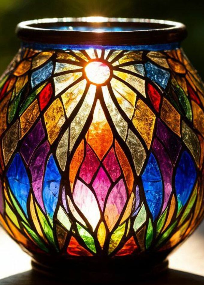 Витражная роспись стекла