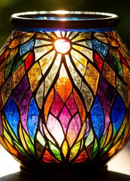 Витражная роспись стекла