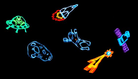 Космическое представление световых кукол, Солнечногорск