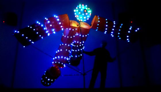 Космическое представление световых кукол, Солнечногорск
