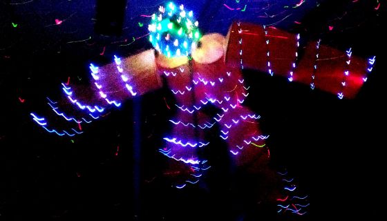 Космическое представление световых кукол, Солнечногорск